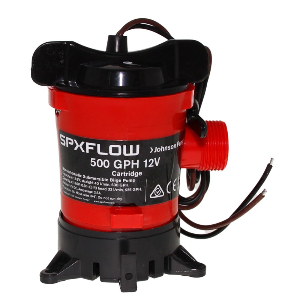 Johnson Cartridge - Submersible Bilge Pump 500 GPH