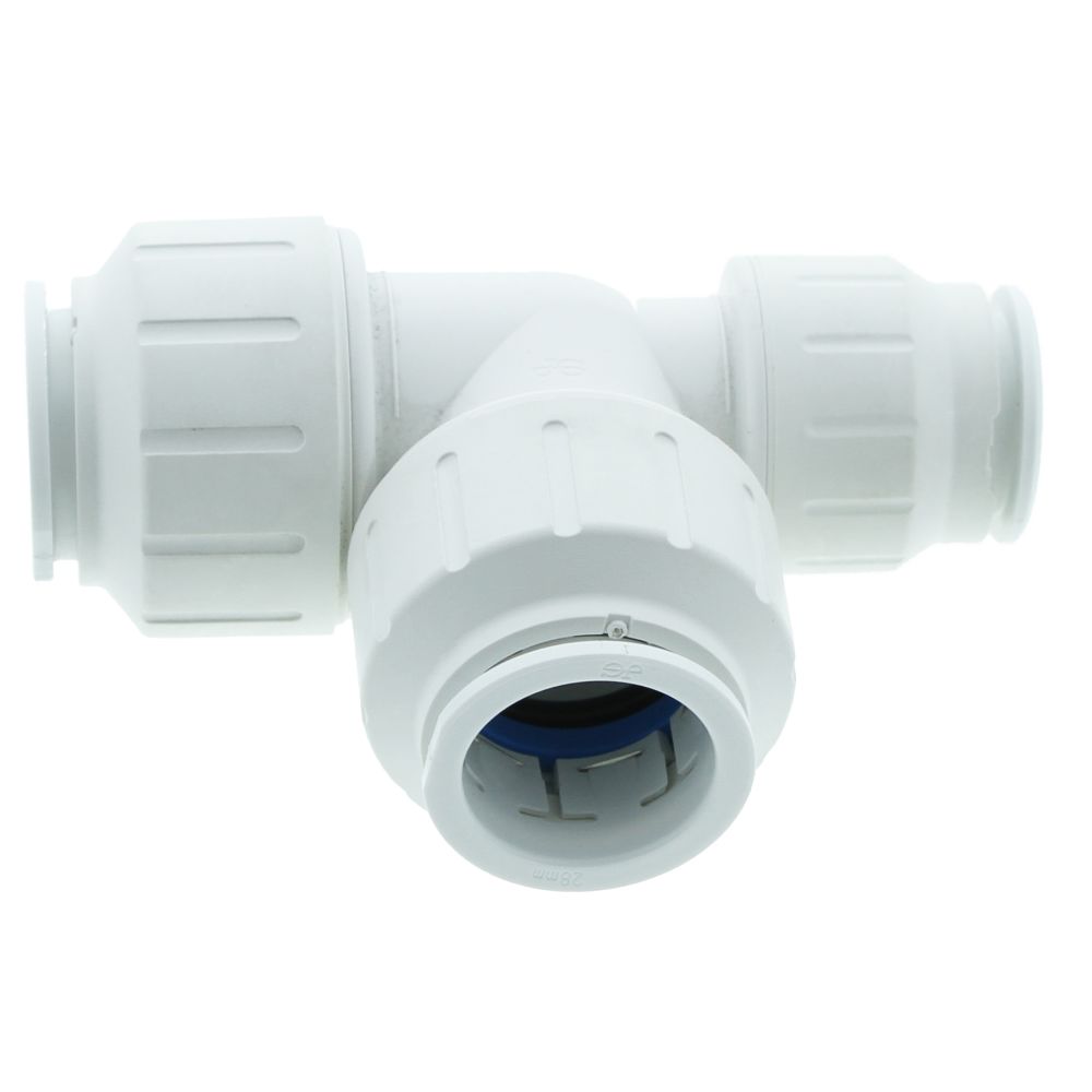 John Guest Reducing Tee - 28mm x 22mm x 28mm