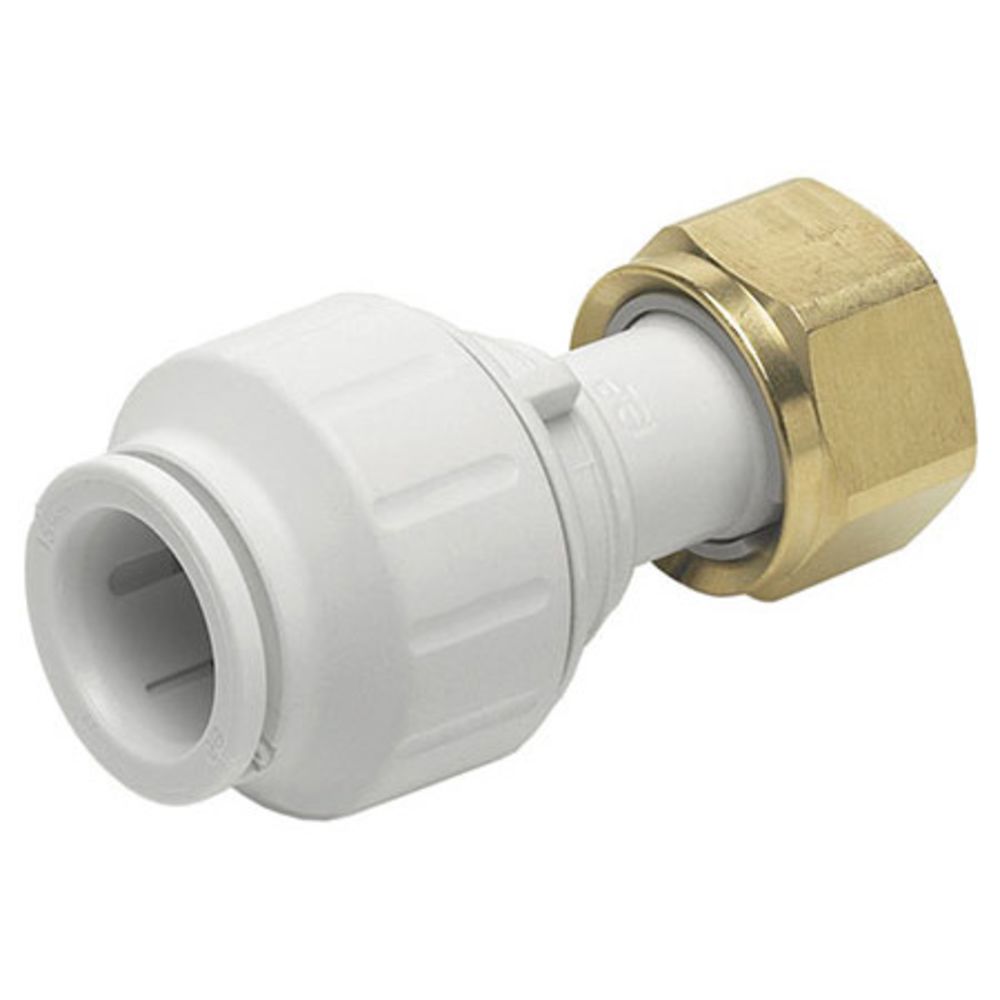 John Guest Straight Tap Connector BSP - 22mm x 3/4 BSP