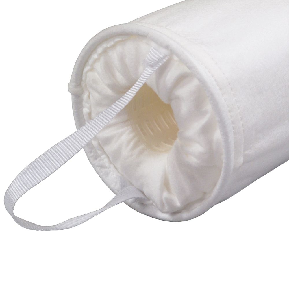 Neo-Pure HDFB-PP-ML-250-PP High Density #2 Polypropylene Bag Filter Polypropylene Ring 50 micron
