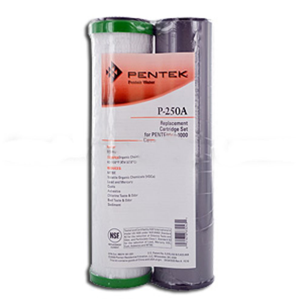 Pentek P-250 / P-250A Replacement Filter Set For Under Sink Systems