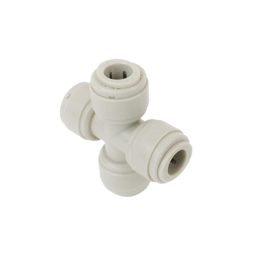 NeoFit - Acetal Gray Union Cross 3/8" tube