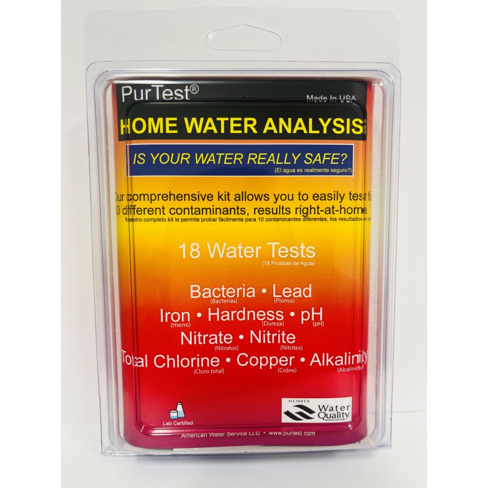 PurTest Complete Home Water Test Kit Fresh Water Systems