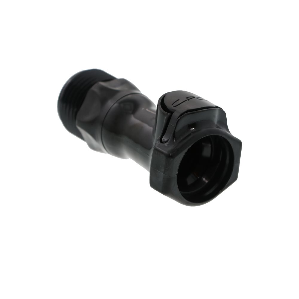 HFCD101257GHT Valved Male Thread Coupling Body 3/4 GHT