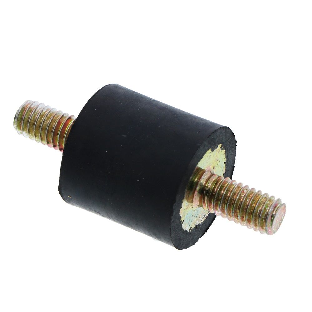 Cylindrical Vibration Isolator 45 lb Max, 5/16-18