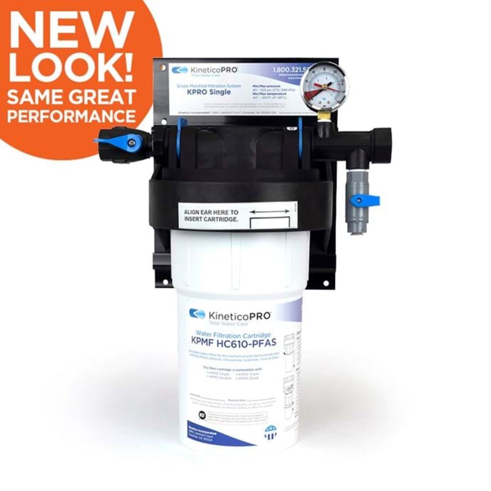 KineticoPRO KPMF HC610-PFAS - PFAS Series, 10" PFOA/PFOS Filtration System