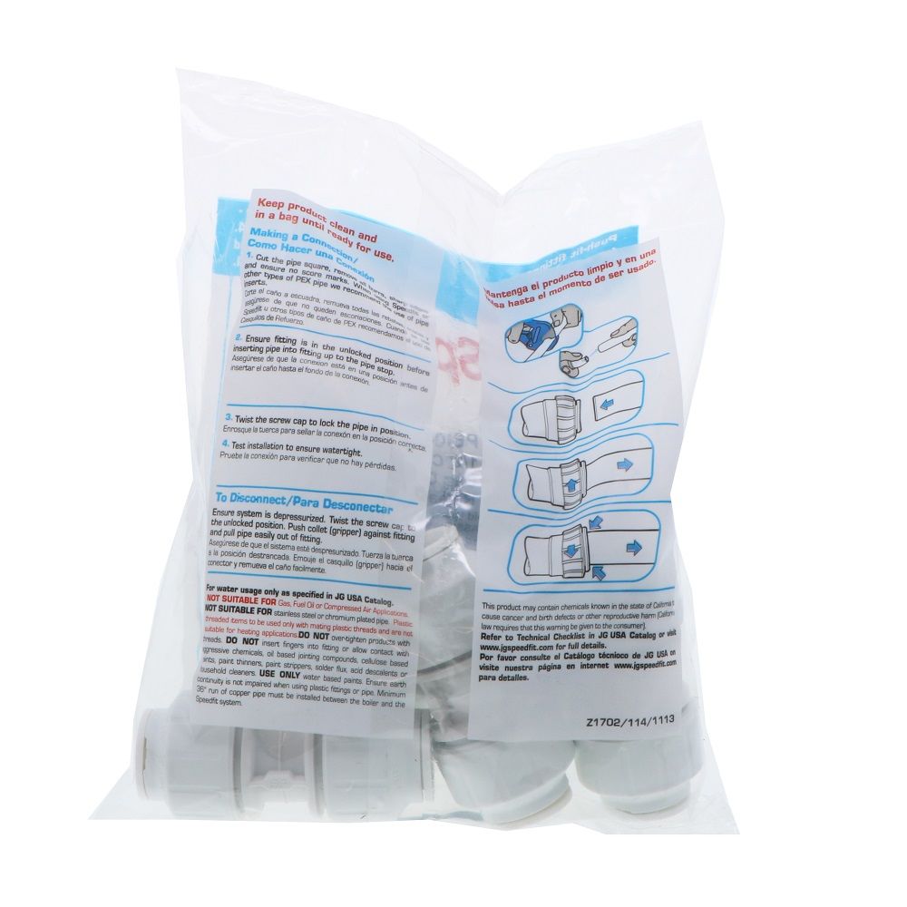 John Guest Coupler - 1/2 CTS