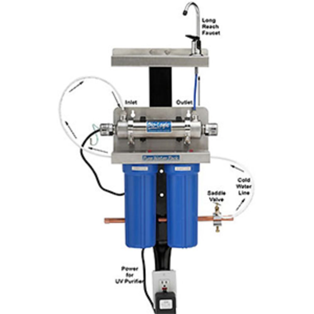 Bio-Logic UV Purification w Pre-Filtration System, 1.5 gpm