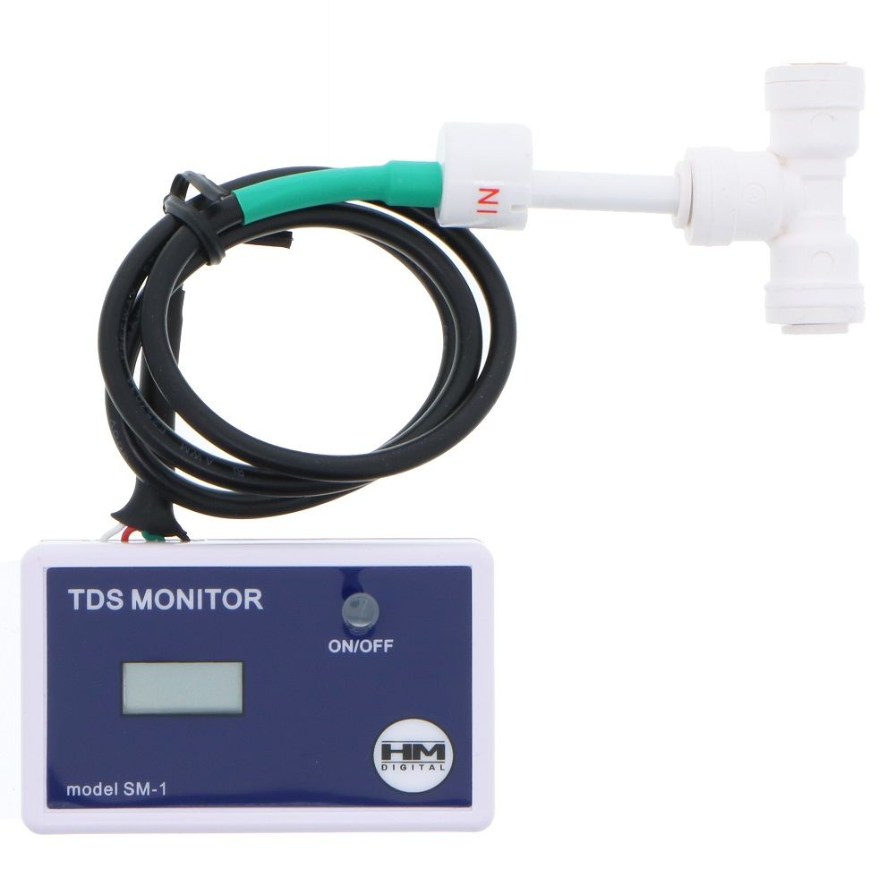 HM Digital SM-1 Inline Single TDS Monitor 1/4" Push-in