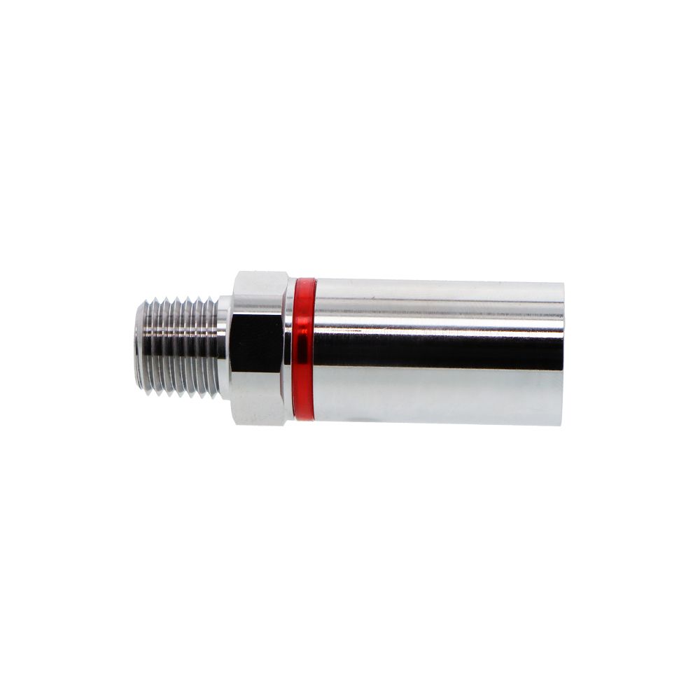 RPLQ4D10004RED Rack and Panel Body Straight Thread Port 1/4 NPT Warm Red