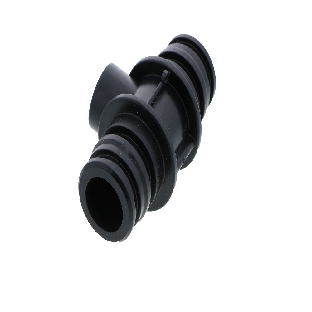 3M Water Filtration 85-8526 Double Ended Connector w/ Gauge Port for High Flow Manifolds