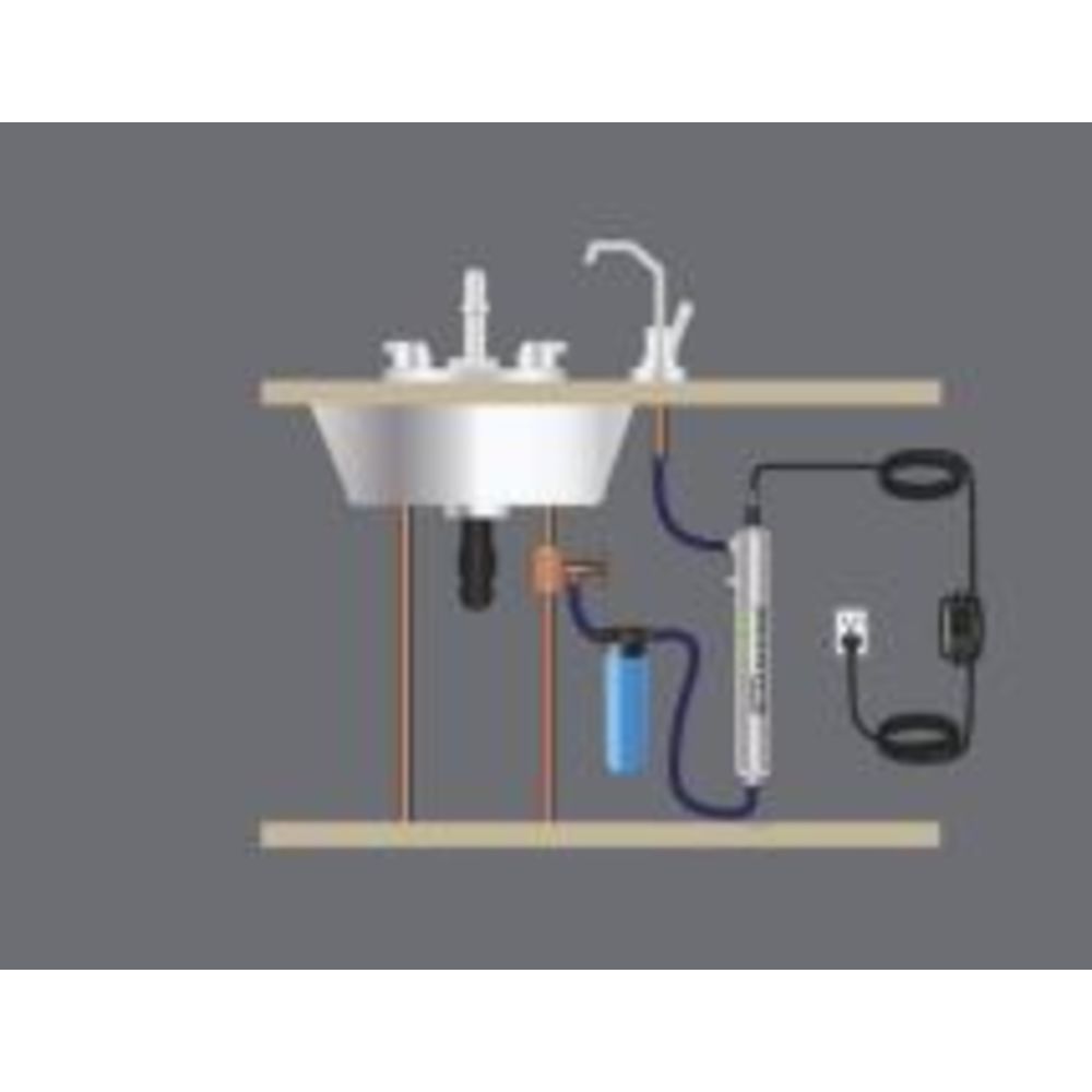 Luminor Blackcomb Vending UV System LBV-061 - 6 GPM LP System, 3/4" MNPT ports, 110V./50-60Hz