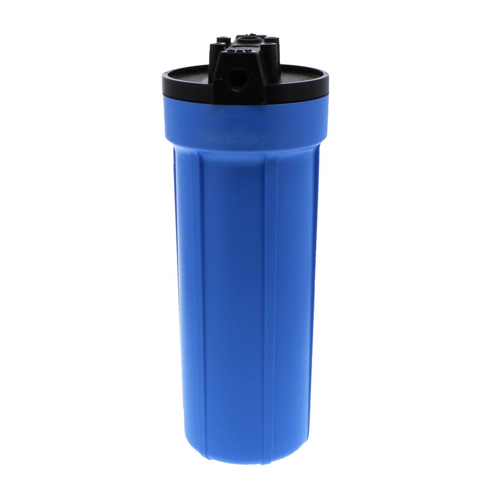 Pentek 10" Slim Line Water Filter Housing Black/Blue No PR