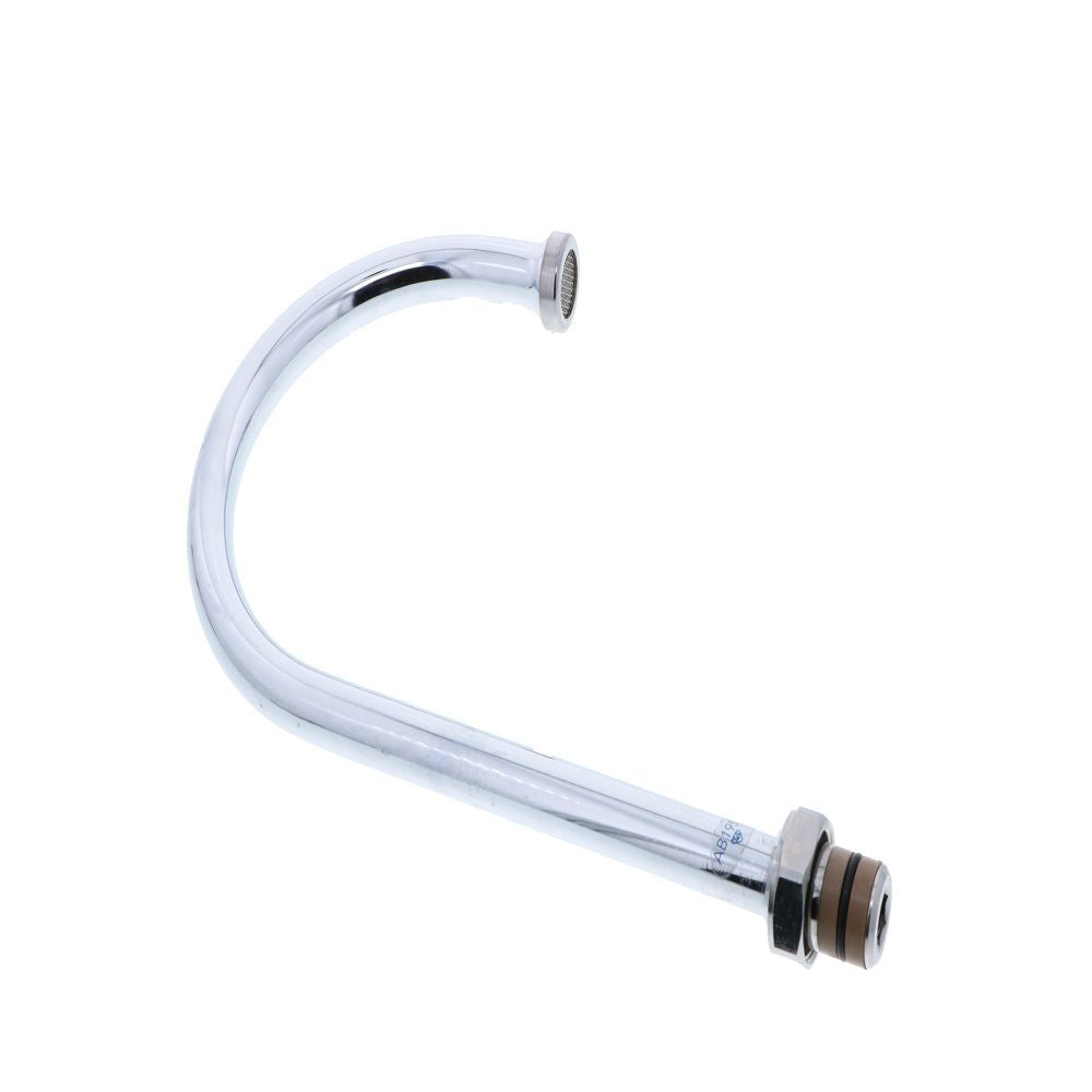 T&S Brass 133X Swivel Gooseneck Faucet, 5-11/16 Spread, 10-3/8 H, 6-3/8 Clearance