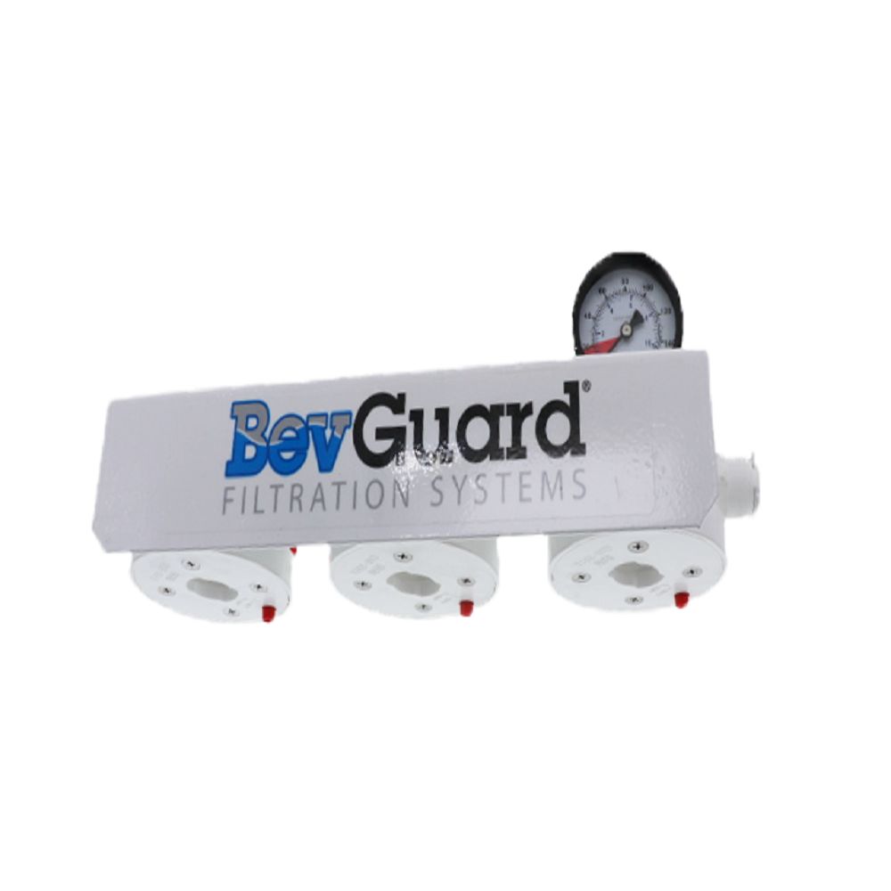BevGuard BST-GPR Triple Head Series Bracketed Manifold