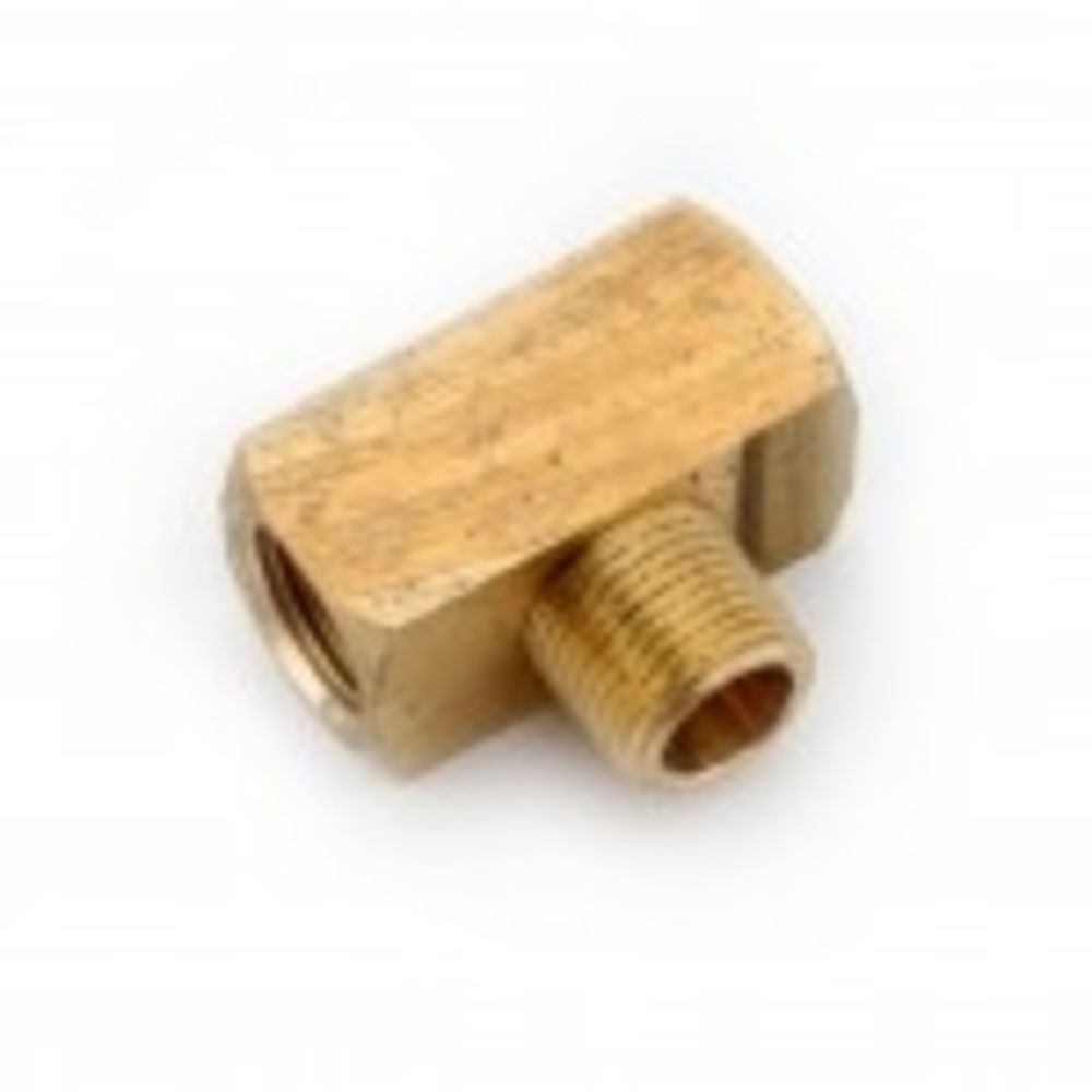 Lead-Free Brass Branch Tee 1/2 FPT x 1/2 FPT x 1/2 MPT