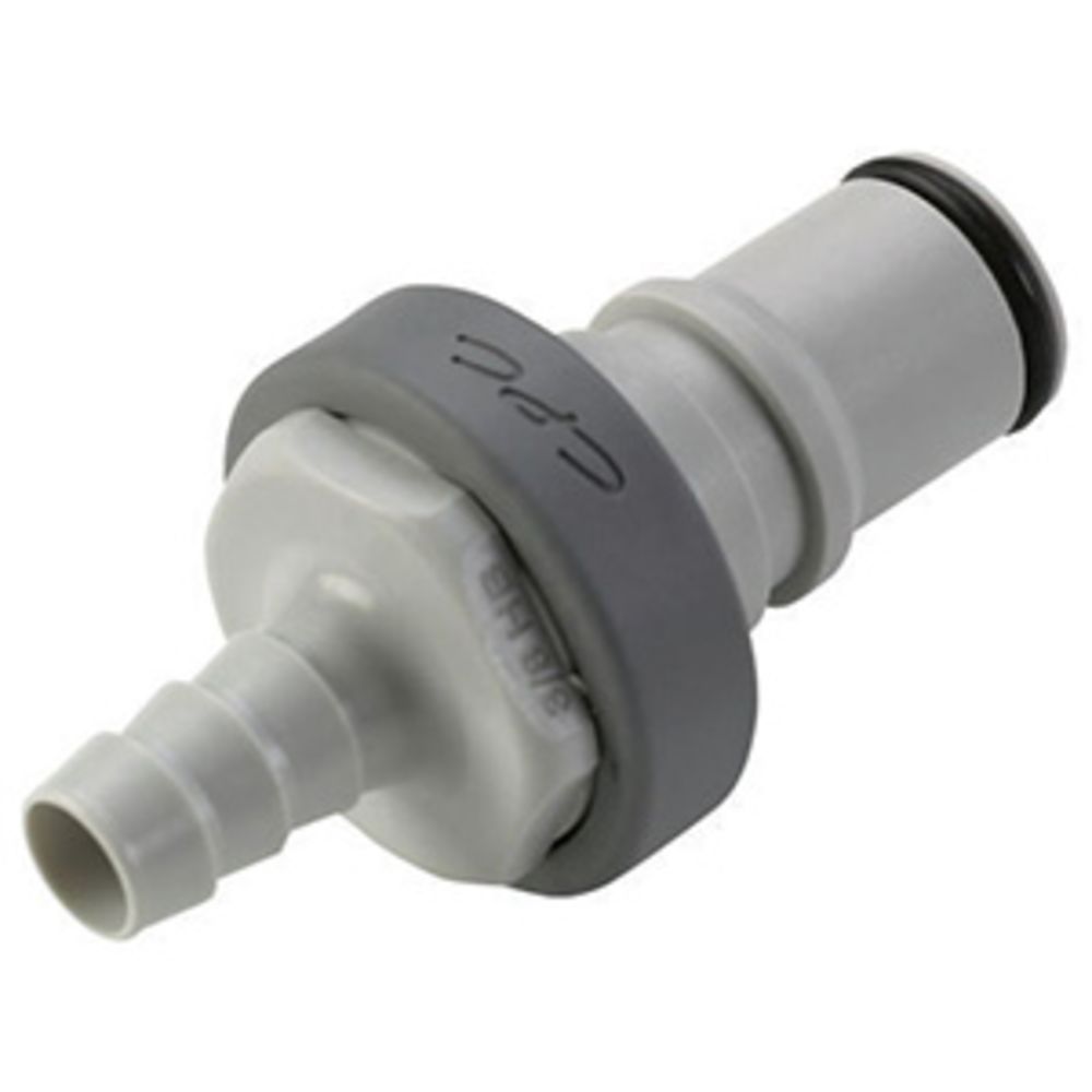 NS4D22006 Valved In-Line Hose Barb Coupling Insert 3/8 ID Barb