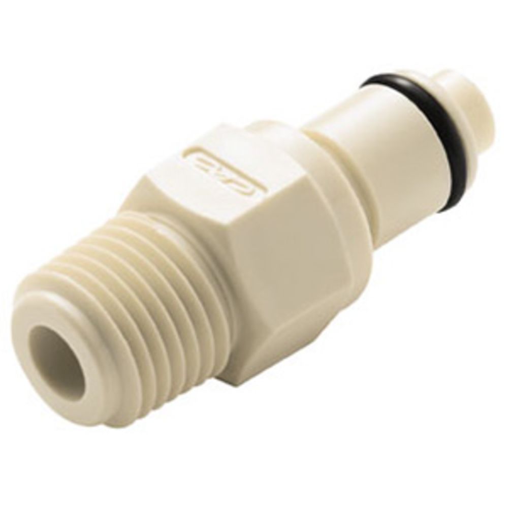 PLCD22060812 Valved Male Thread Coupling Insert 3/8 MPT