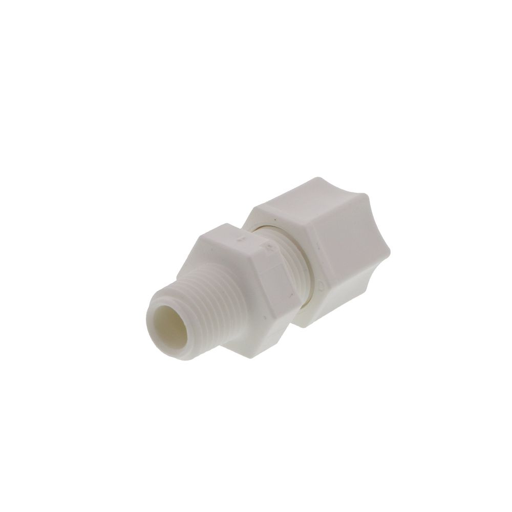 JACO 10-6-4-P-O Polypropylene Male Connector 3/8 OD Tube x 1/4 MPT