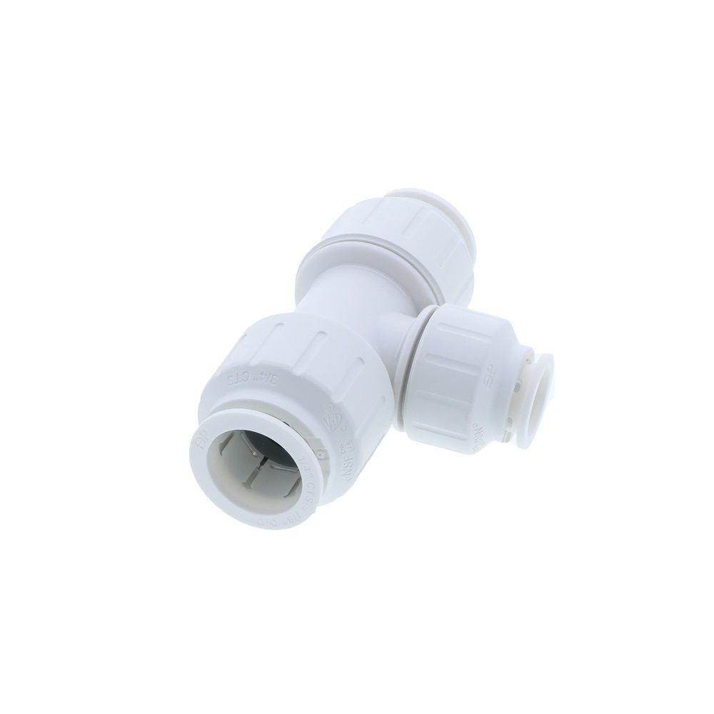 John Guest Reducing Tee - 3/4 x 3/4 x 1/2 CTS