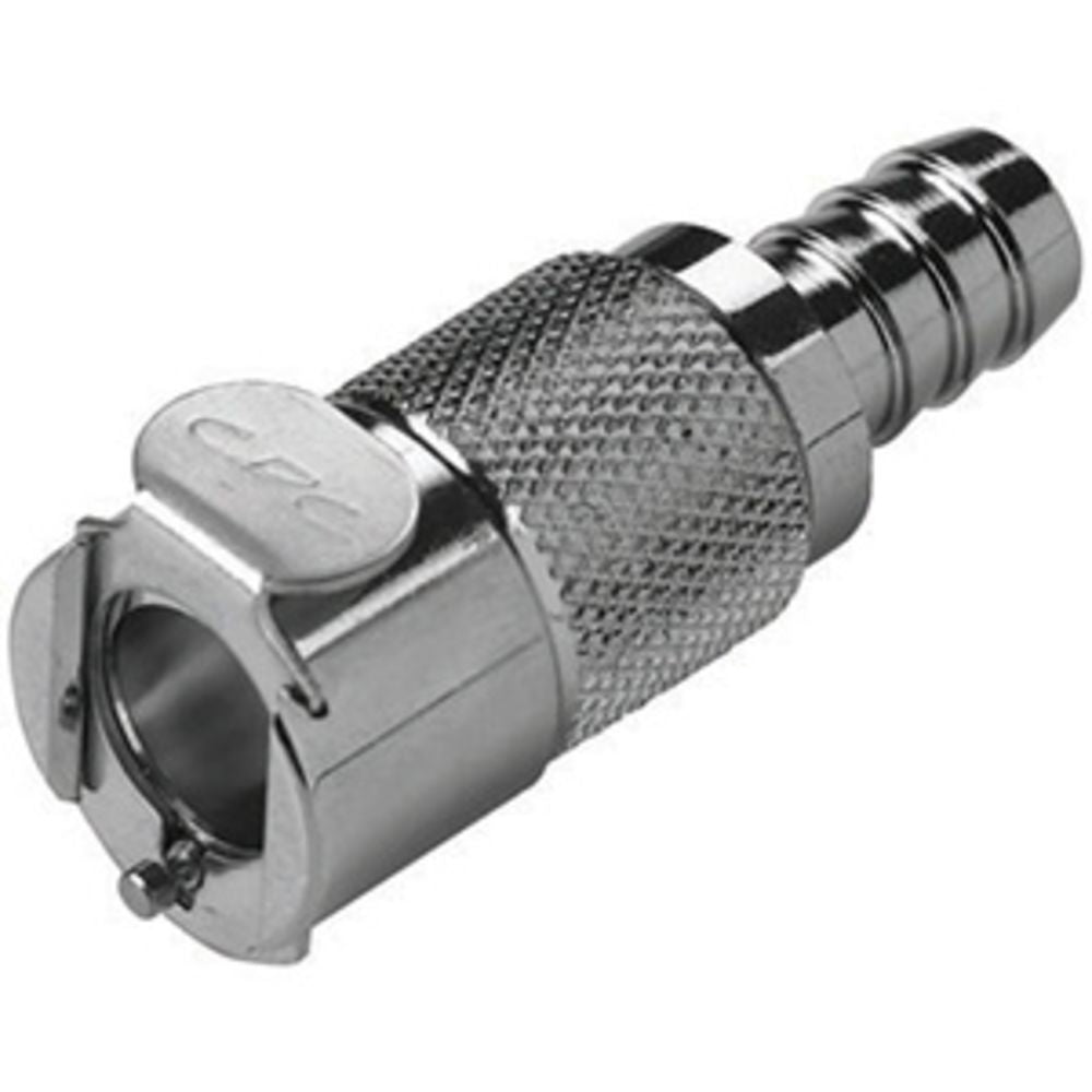 MCD1704V Valved In-Line Hose Barb Coupling Body 1/4 ID Bard w/ Viton O-ring