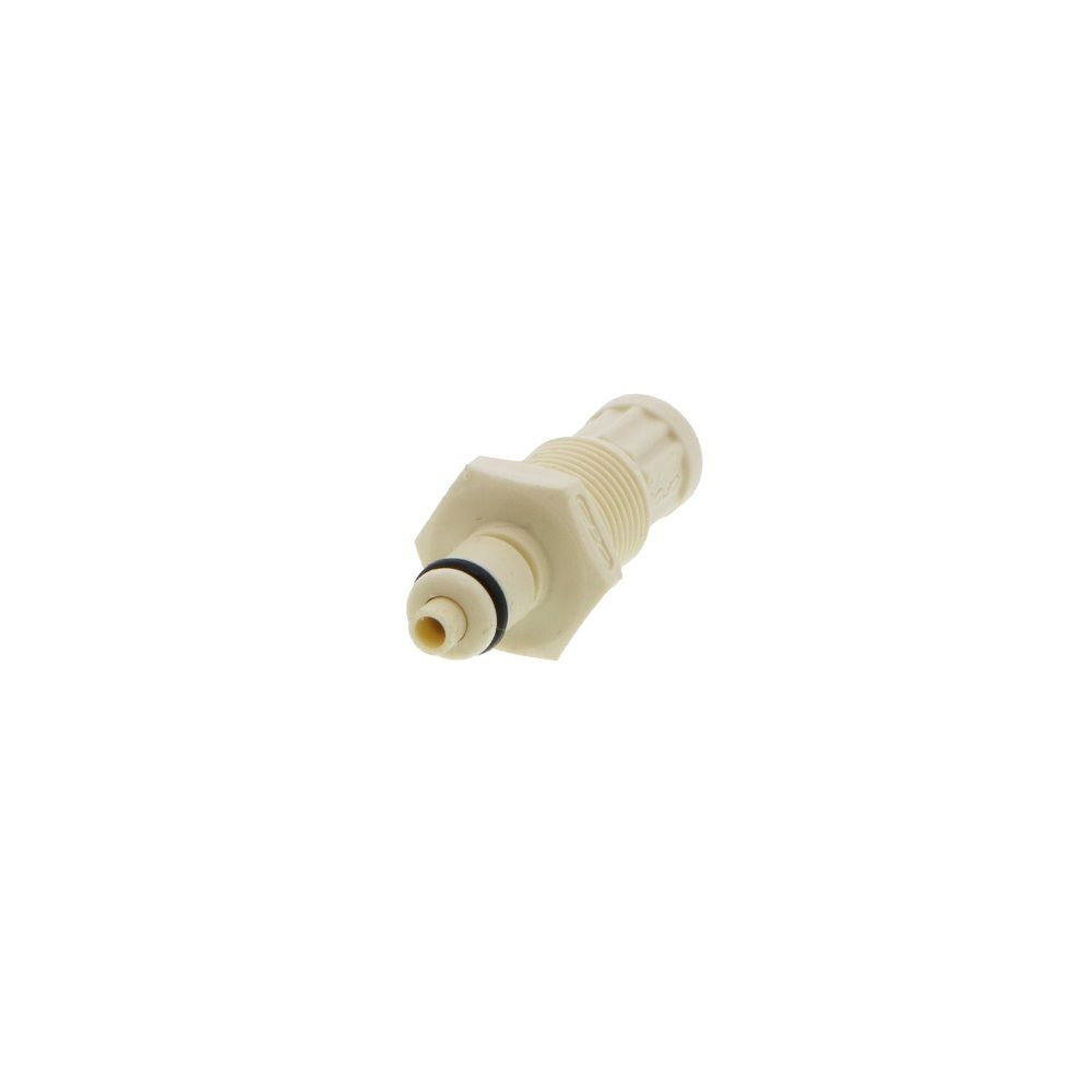 PMCD48042812 Valved Panel Mount Female Thread Coupling Insert 1/4-28 UNF