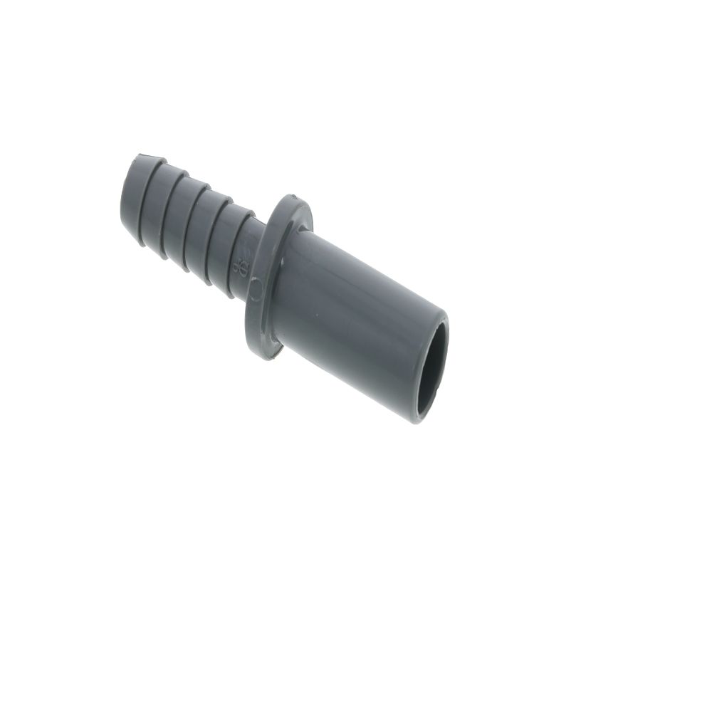 John Guest Stem Barb Connector - 1/2 OD Stem x 3/8 ID Barb