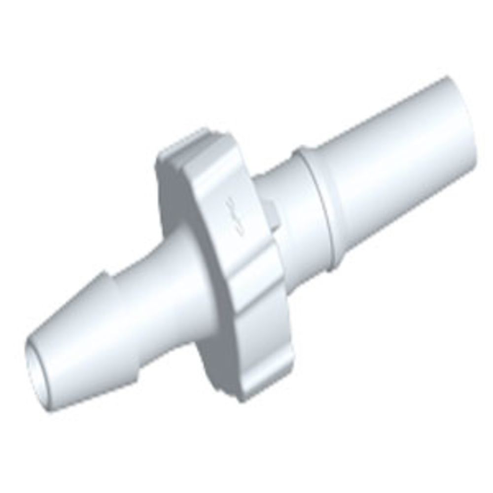 SLM4130 Luer Fitting White Nylon Male Slip Luer X 1/8 HB