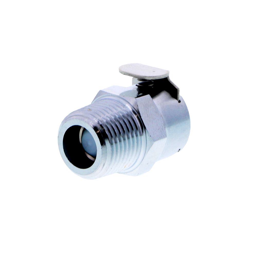LCD10006 Valved Male Thread Coupling Body 3/8 NPT