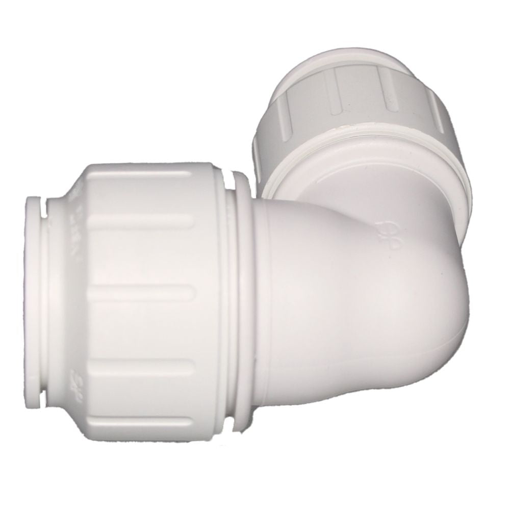 John Guest Reducing Union Elbow - 1 CTS x 3/4 CTS