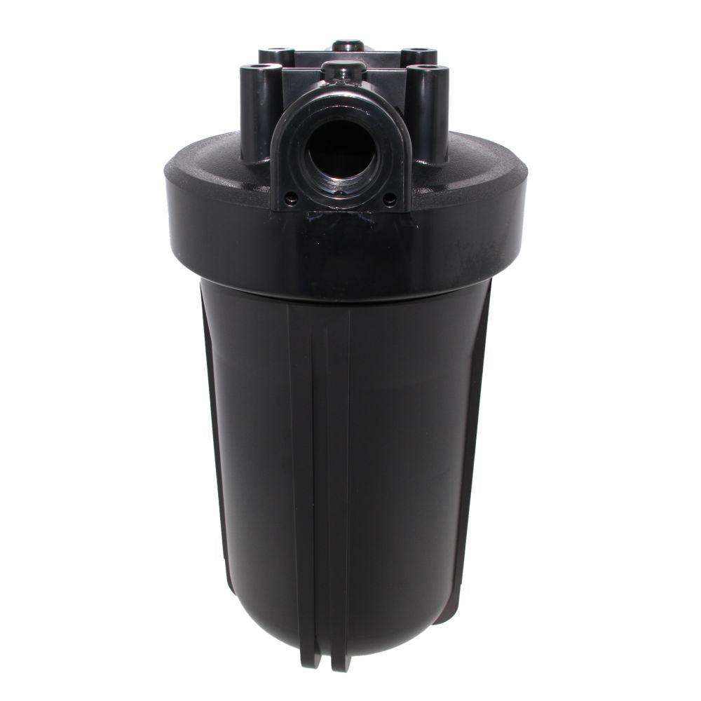 10" Neo-Pure Big Flow Filter Housing Black Cap/Black Sump 1" without Pressure Relief