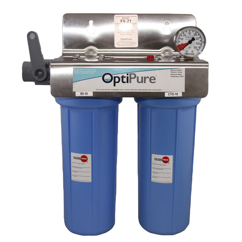 Optipure FX-21; dual 10" with prefilter System