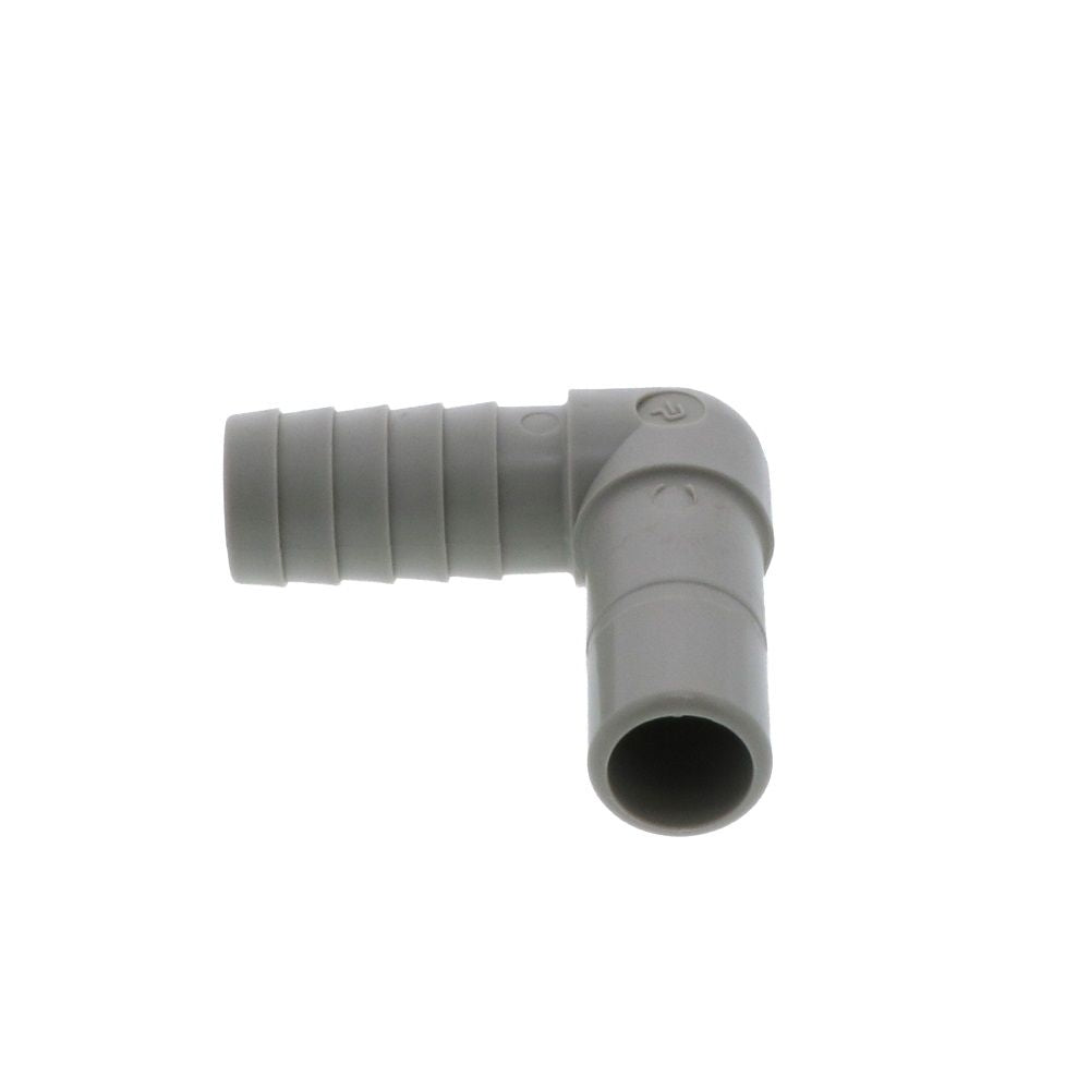 Parker A4TEB4 TrueSeal Acetal Tube Elbow Connector 1/4" Barb x 1/4" OD Stem