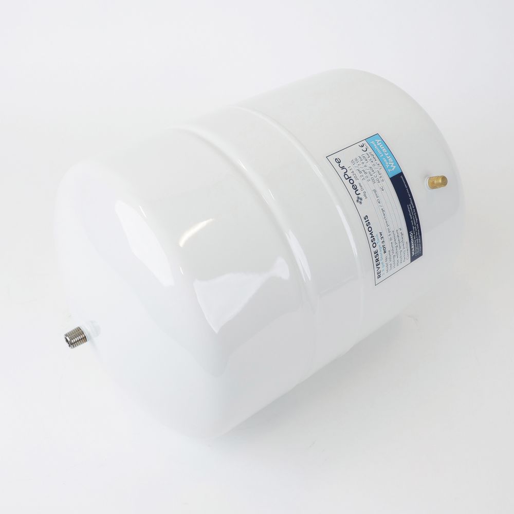 NeoPure Reverse Osmosis Storage Tank 3.2 Gallon OPEN BOX - White