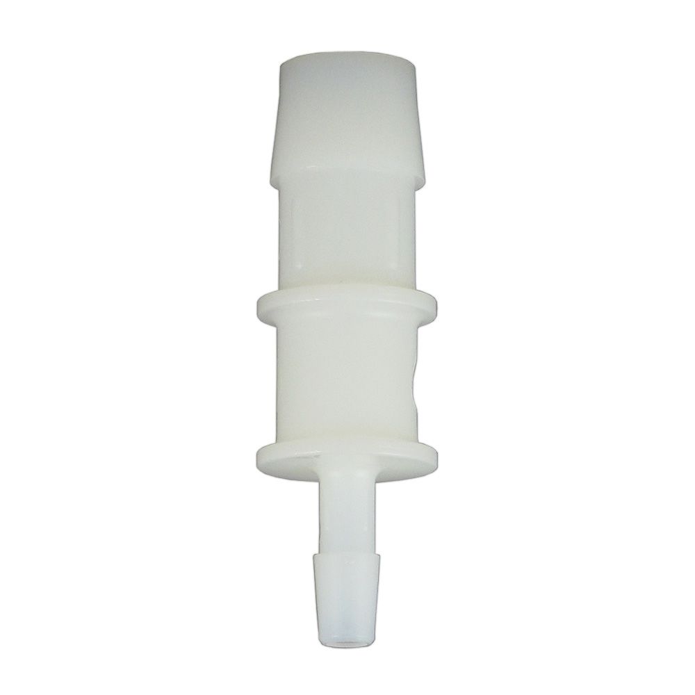 Reducer Barb Connector Natural Nylon - 5/8 ID x 1/4 ID