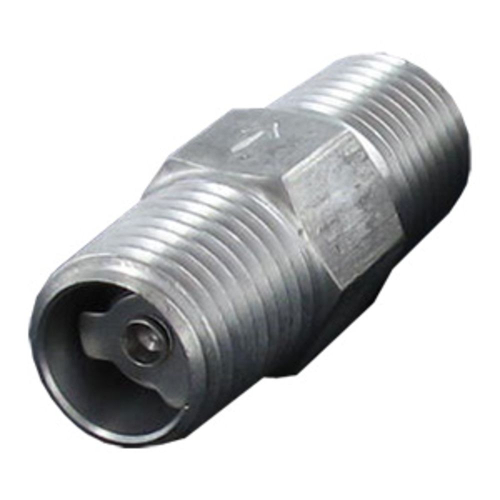 Inline Stainless Steel Check Valve - 1/8" mpt Inlet x 1/8 mpt Outlet