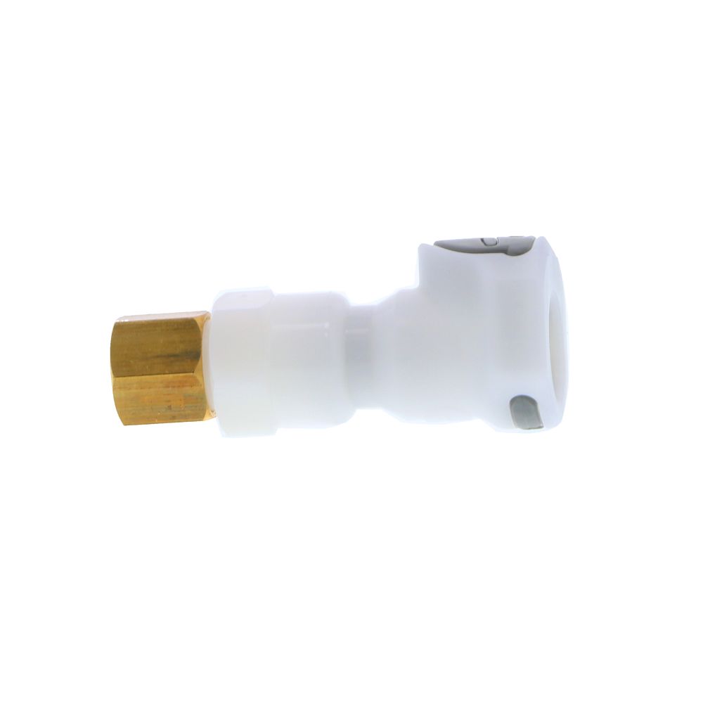 APC NSF Valved In-Line Compression Coupling Body with Shroud - 1/4"