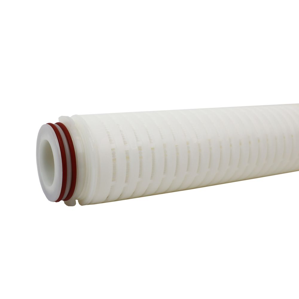 Neo-Pure HP-PP 20" Polypropylene ABS 40mic Filter w/226 Flat End Cap Silicone Gasket HT Cage