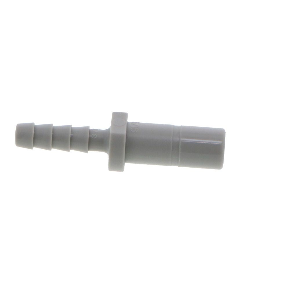 DMfit Stem Barb Straight Connector - 5/16 OD Stem x 3/16 ID Barb