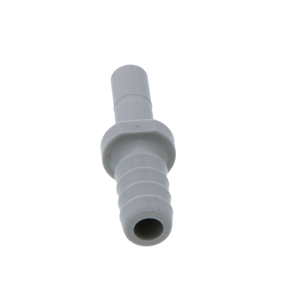 DMfit Stem Barb Straight Connector - 1/4 OD Stem x 5/16 ID Barb