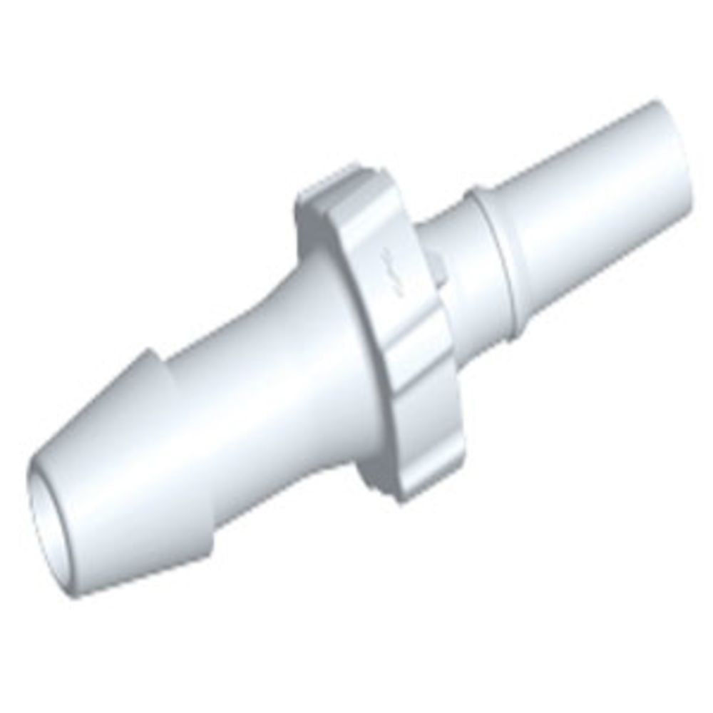 SLM6130 Luer Fitting White Nylon Male Slip Luer X 3/16 HB