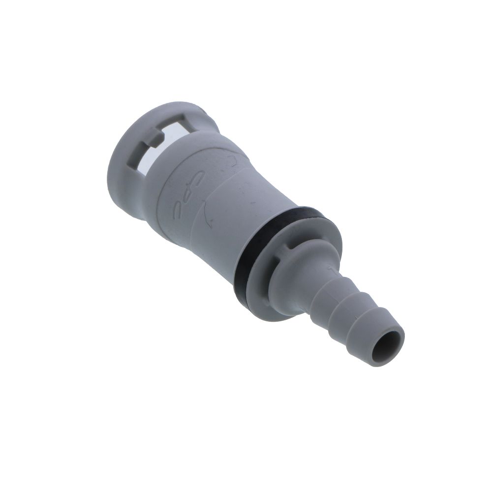 NS2D170412 Valved In-Line Hose Barb Coupling Body 1/4 ID Barb