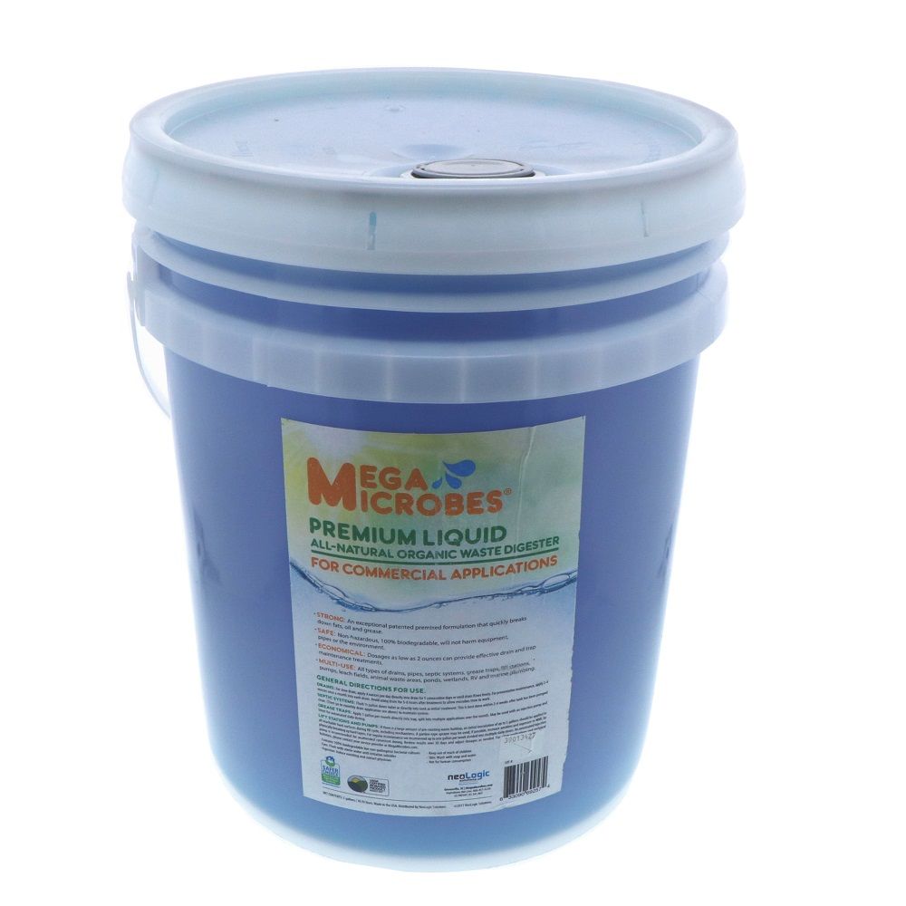 MegaMicrobes MML-5GL Liquid Premium Organic Waste Digester 5 gallons