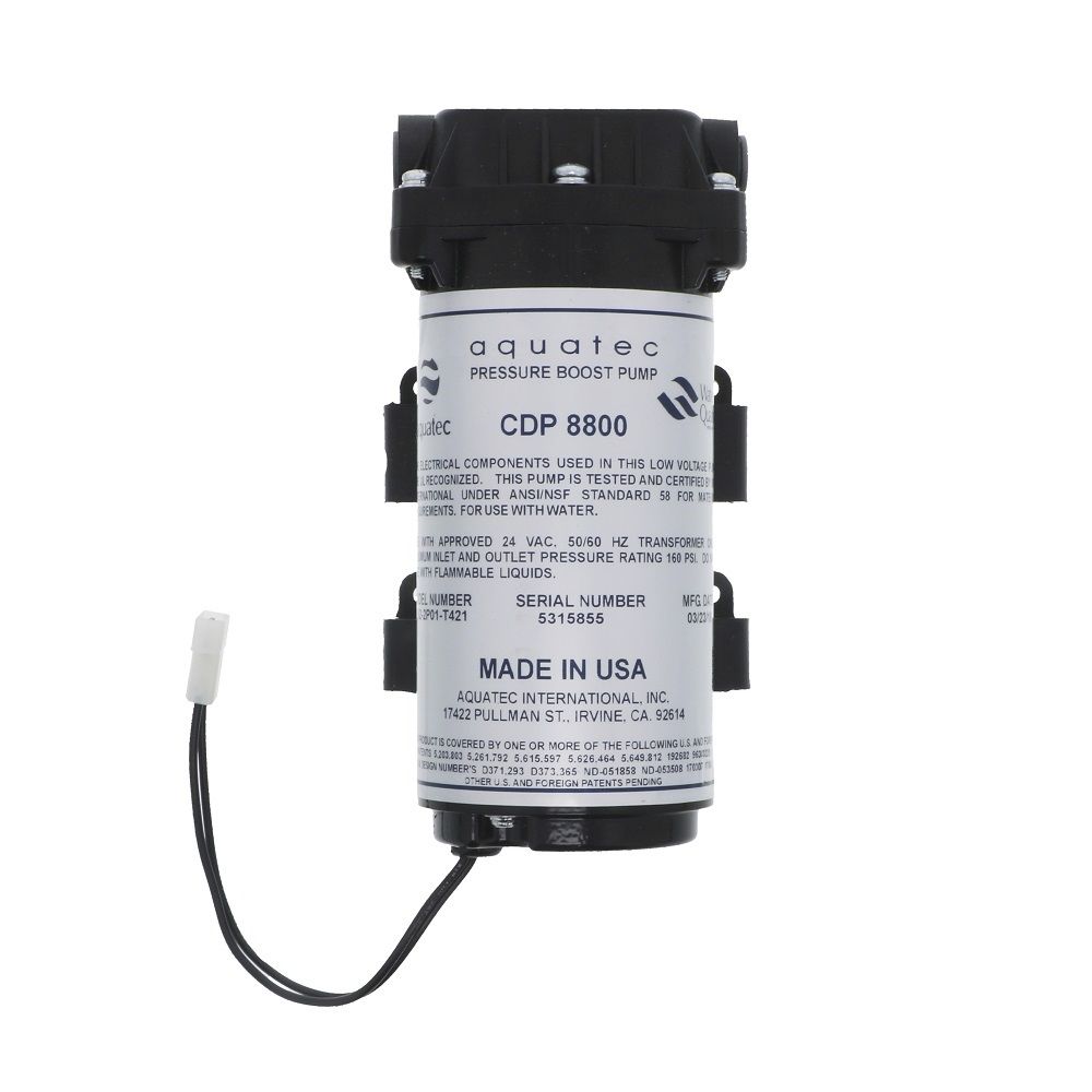 Aquatec CDP 8800 Pressure Boost Pump Kit with Transformer