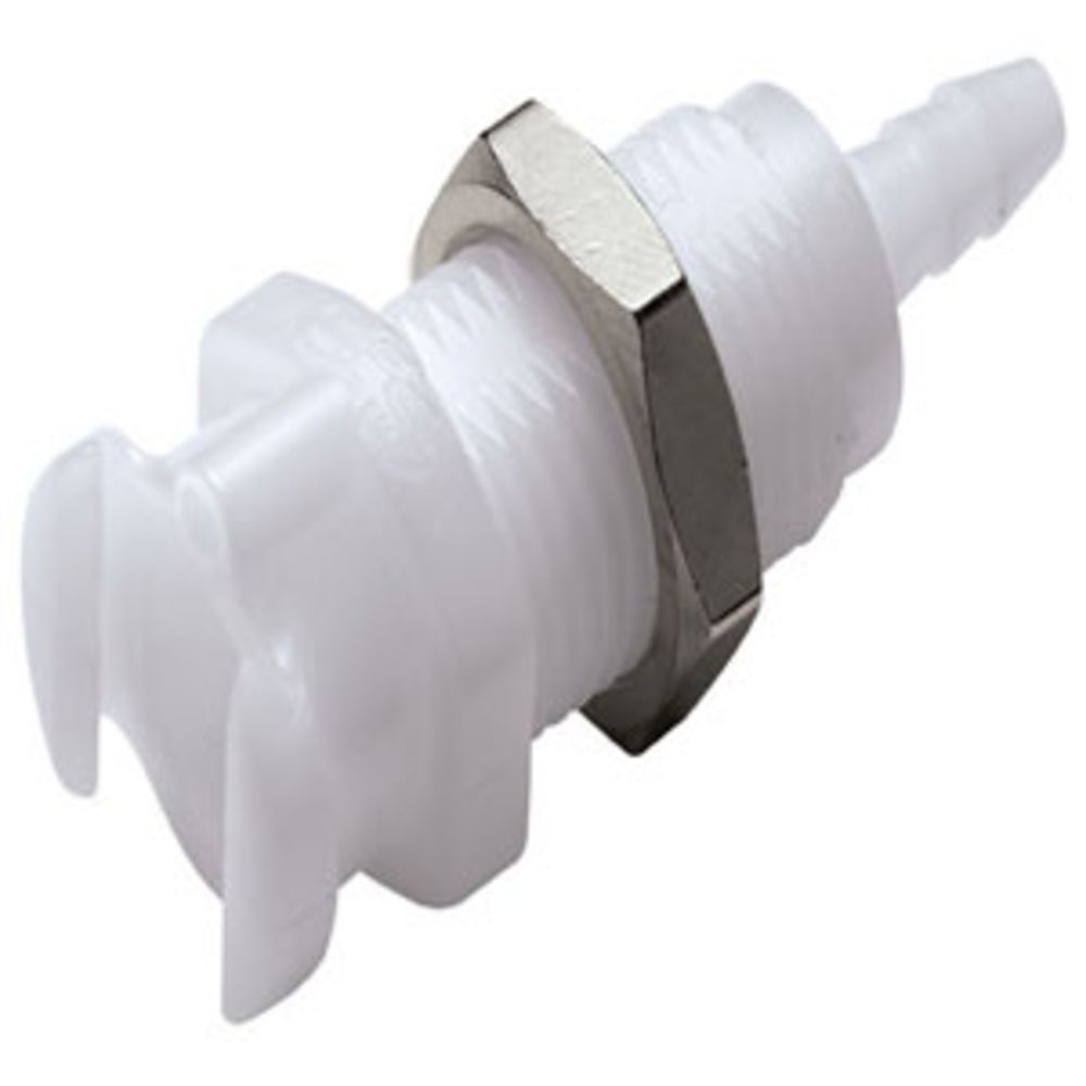 LM16004 Multi-Mount Non-Valved Hose Barb Coupling Body 1/4 ID Barb