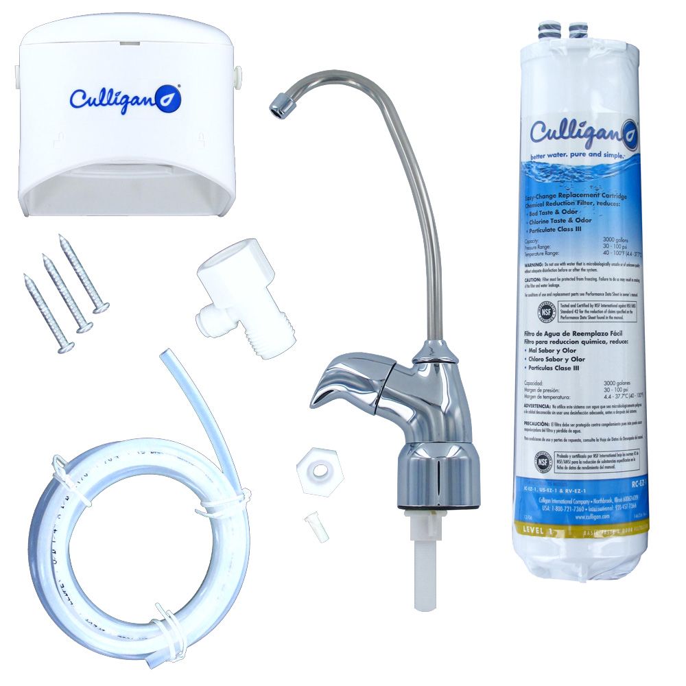 Culligan US-EZ-1 Undersink Water Filtration System Level 1