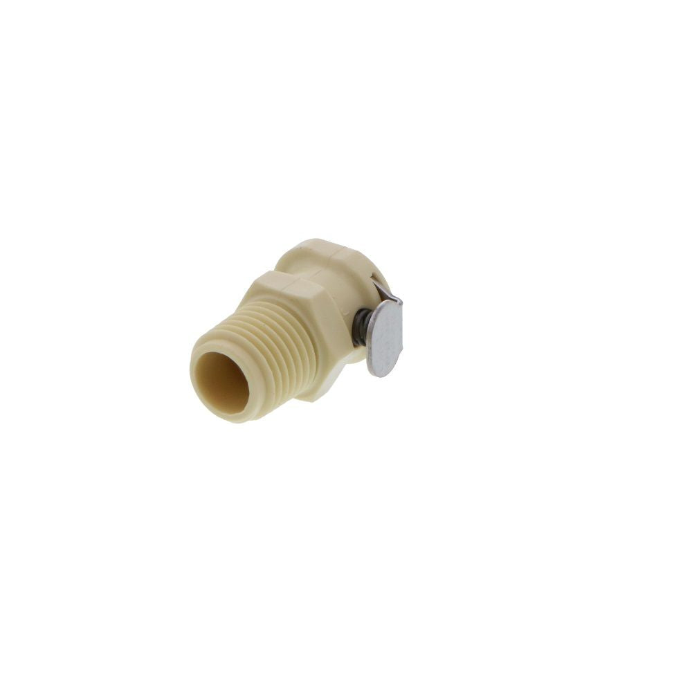 PMCD100412 Valved Male Thread Coupling Body 1/4 NPT