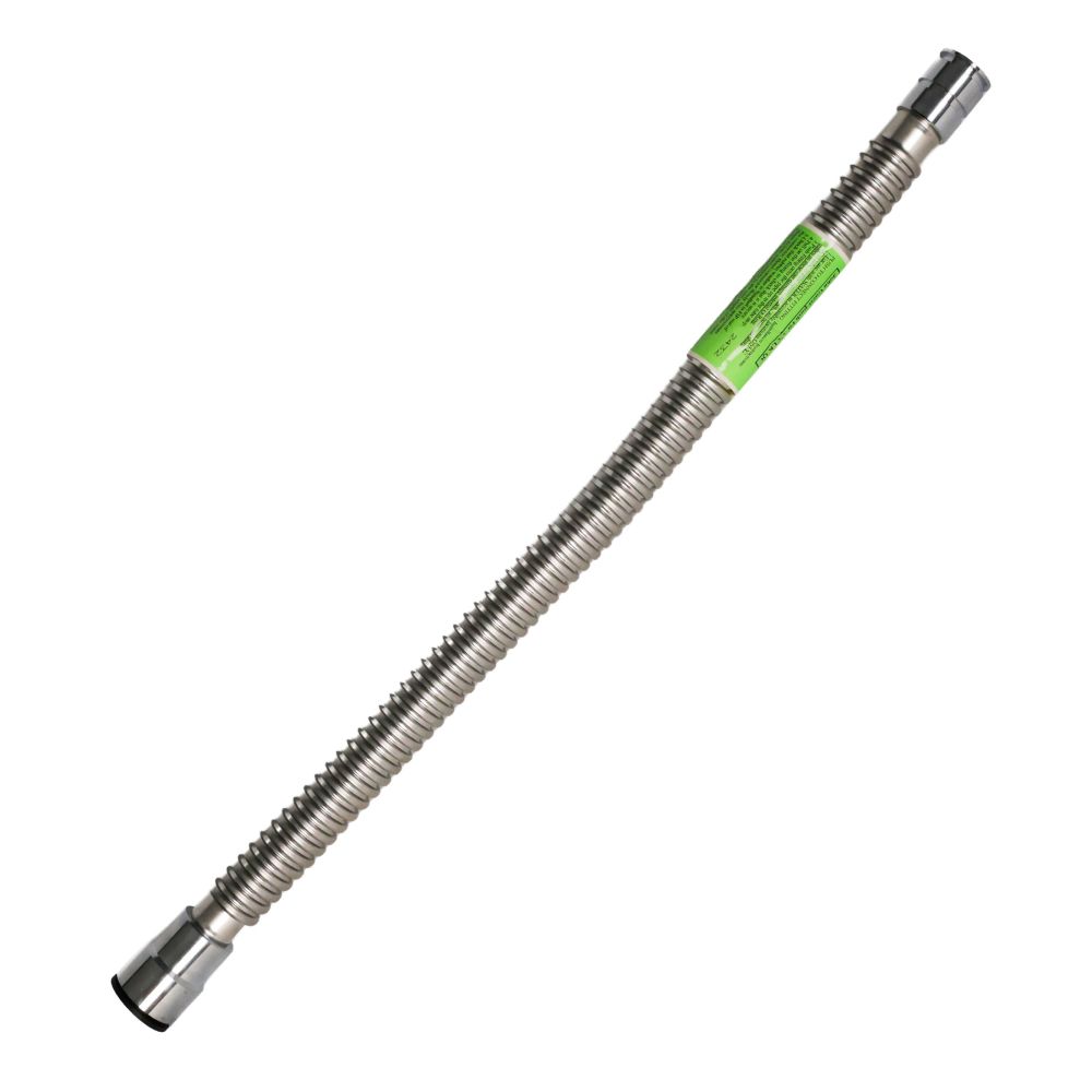 Flexible Stainless Steel Water Softener Connector - Clack 1" QC x QC x 24" L