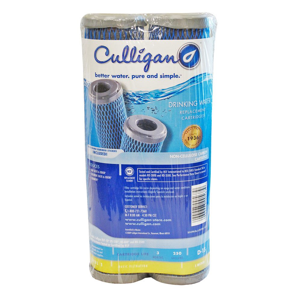 Culligan D-15 Replacement Water Filter Set