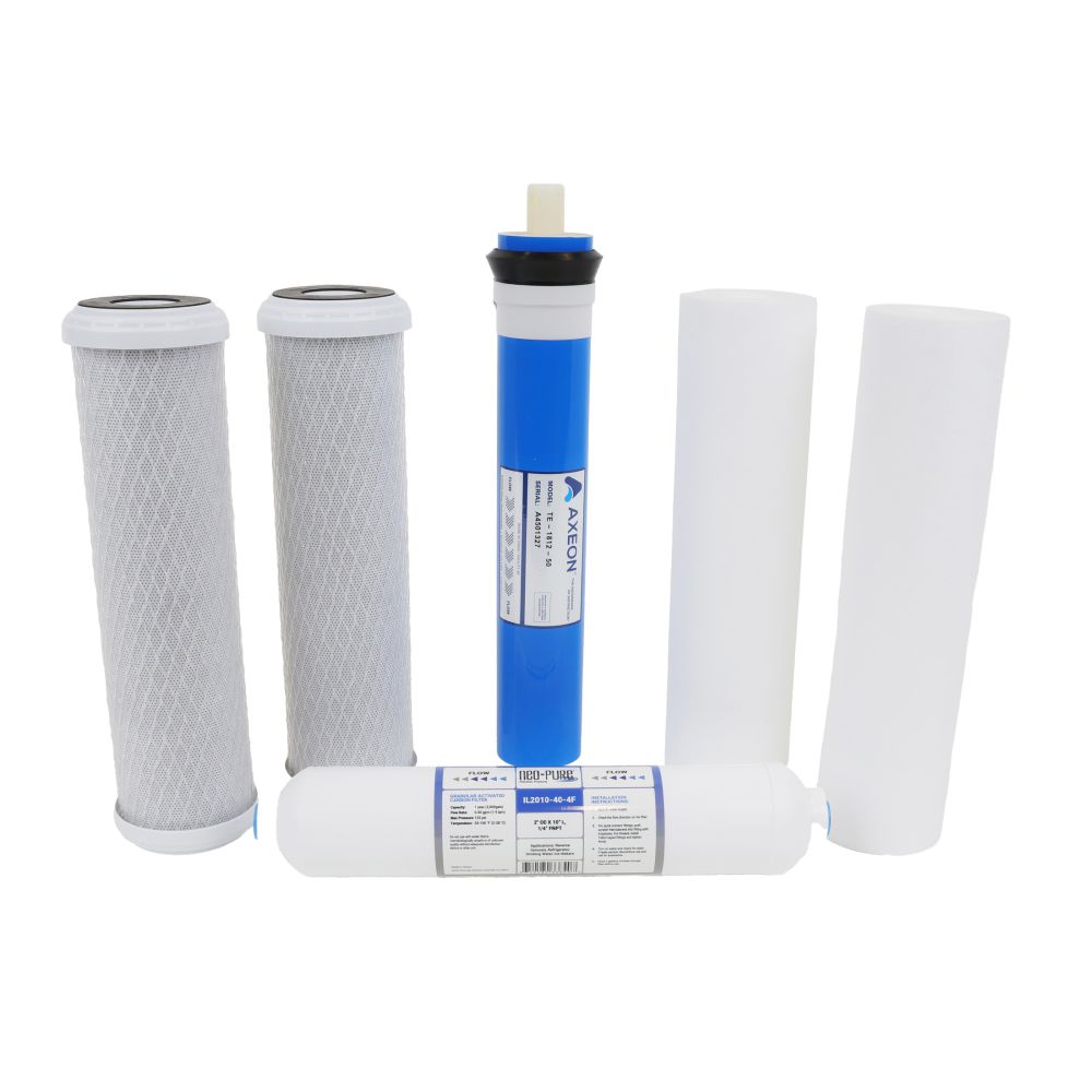Pentek RO-2550 RO System Replacement Water Filter Kit 50 gpd